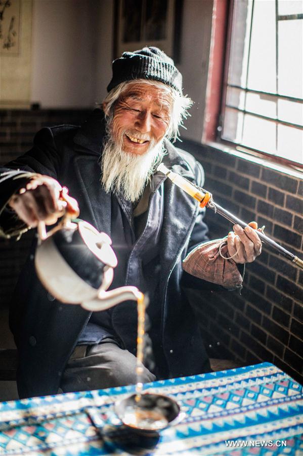 #CHINA-ANHUI-WINTER-TEA HOUSE-LEISURE (CN)