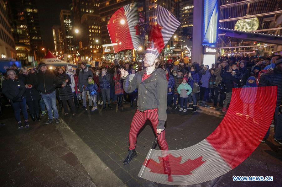 CANADA-VANCOUVER-NEW YEAR-CELEBRATIONS