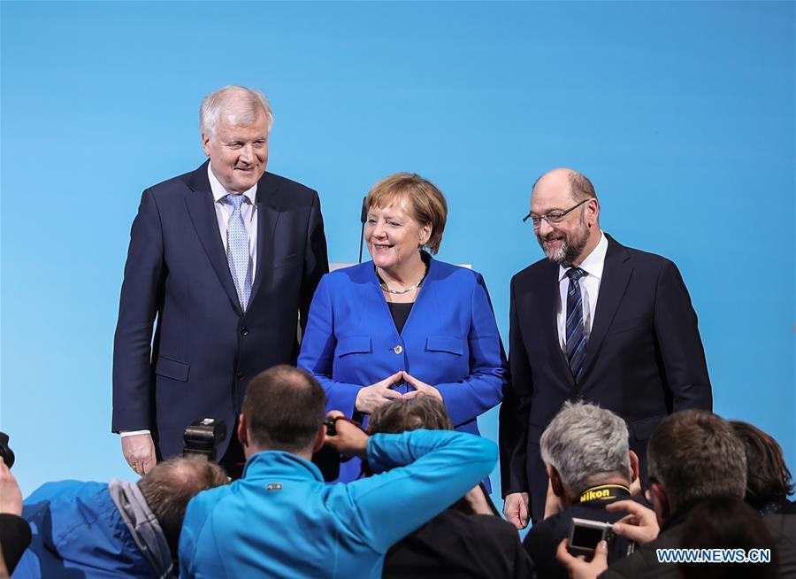 GERMANY-BERLIN-COALITION TALKS-BREAKTHROUGH