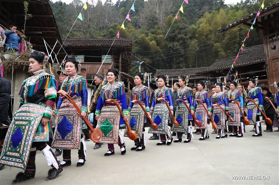 #CHINA-GUIZHOU-DONG ETHNIC GROUP-NEW YEAR (CN)