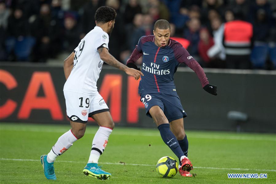 (SP)FRNACE-PARIS-SOCCER-LIGUE 1-PARIS SAINT-GERMAIN VS DIJON