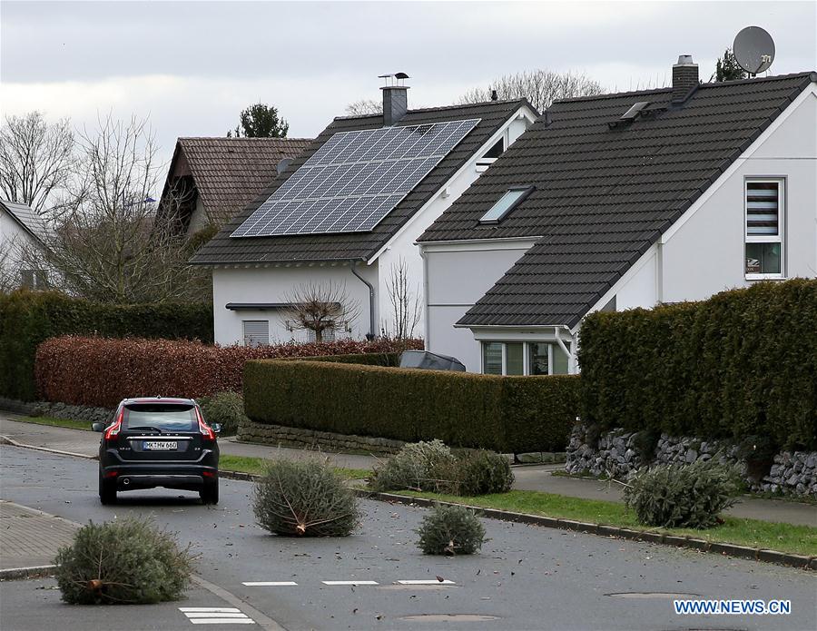 GERMANY-ISERLOHN-STORM-FRIEDERIKE