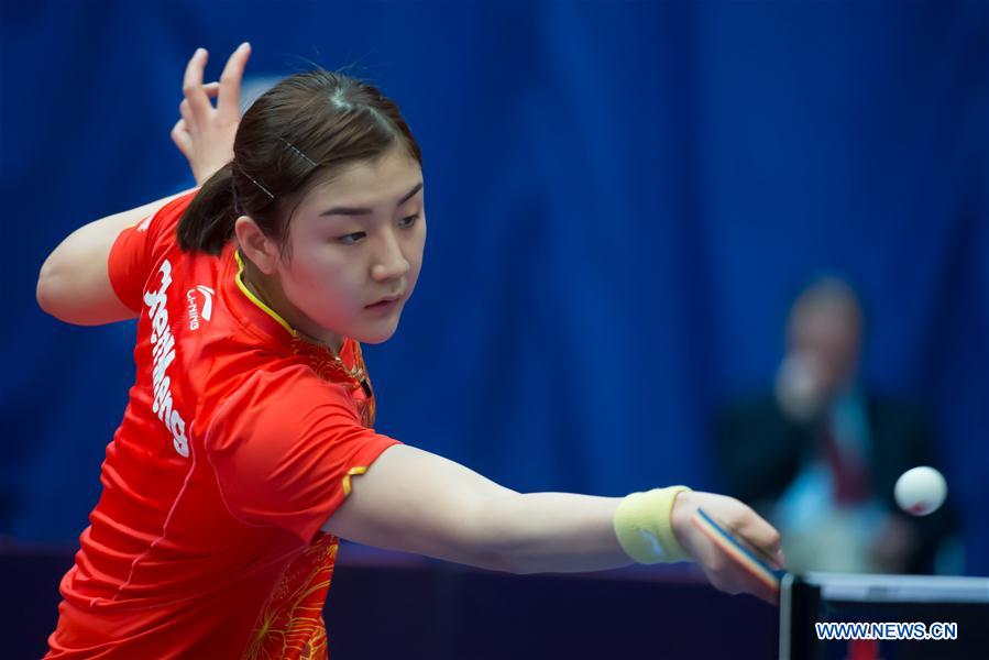 (SP)HUNGARY-BUDAPEST-ITTF WORLD TOUR-HUNGARIAN OPEN-WOMEN'S SINGLES 