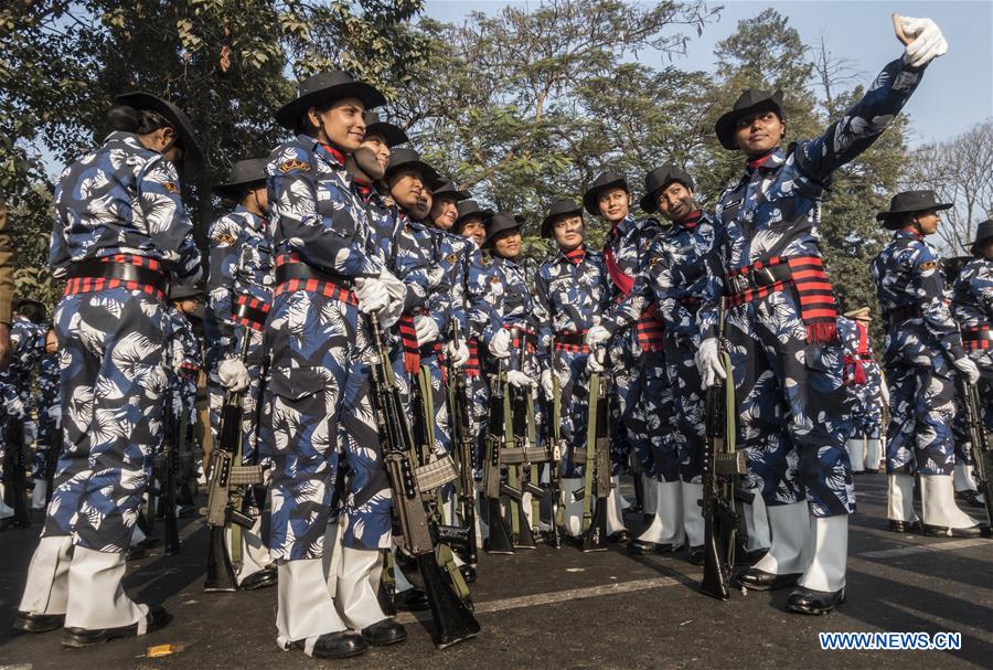 INDIA-KOLKATA-REPUBLIC DAY-REHEARSAL