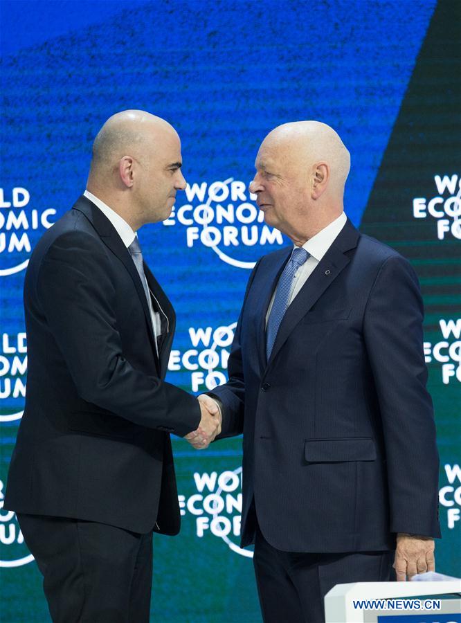 SWITZERLAND-DAVOS-WEF ANNUAL MEETING-OPENNING