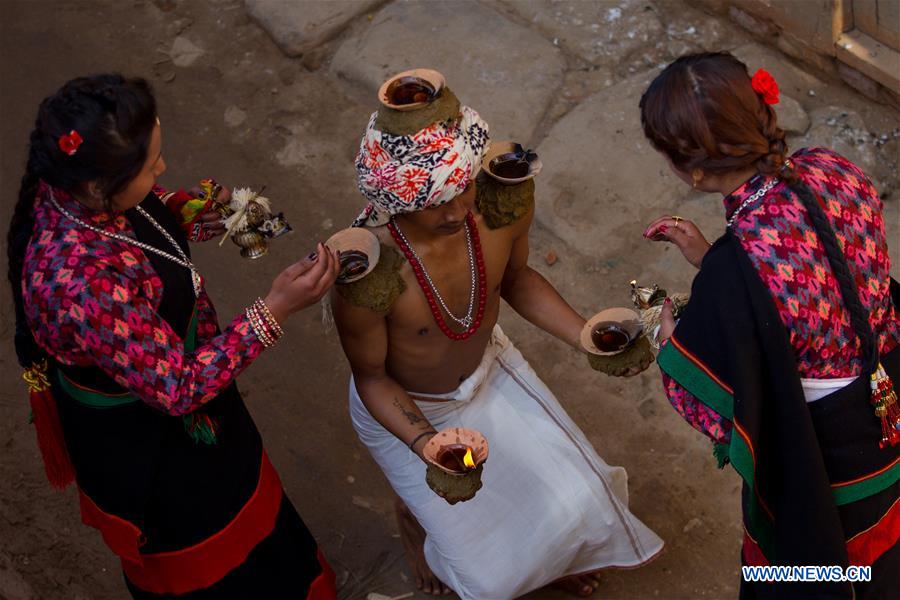 NEPAL-LALITPUR-FESTIVAL-MADHAV NARAYAN