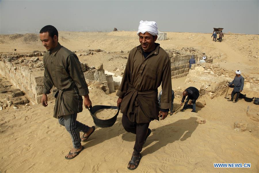 EGYPT-CAIRO-ARCHEOLOGY-TOMB