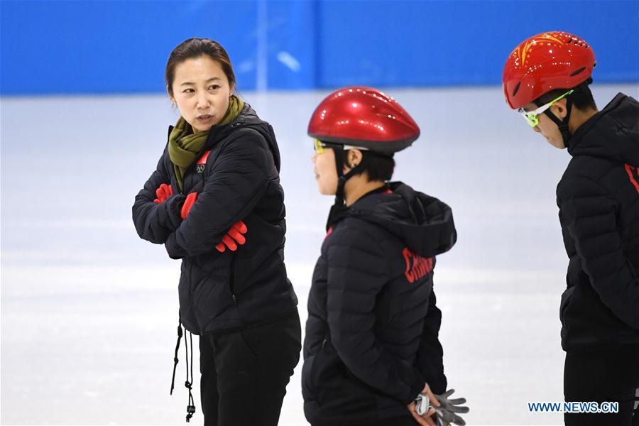 (SP)OLY-SOUTH KOREA-PYEONGCHANG-SHORT TRACK-TRAINING