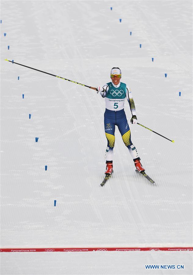 (SP)OLY-SOUTH KOREA-PYEONGCHANG-CROSS-COUNTRY SKIING-LADIES' 7.5KM+7.5KM SKIATHLON