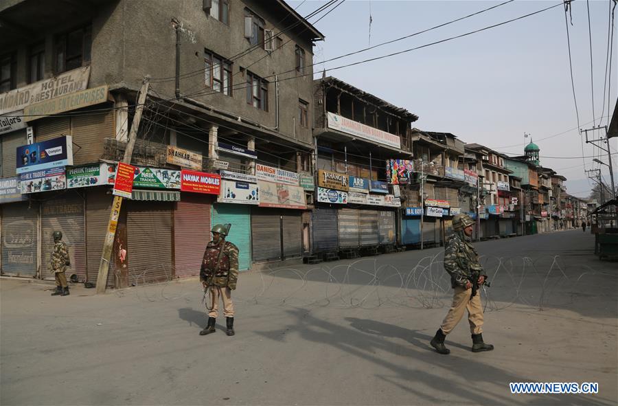 KASHMIR-SRINAGAR-RESTRICTIONS