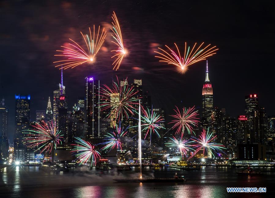 U.S.-NEW YORK-CHINESE LUNAR NEW YEAR-FIREWORKS