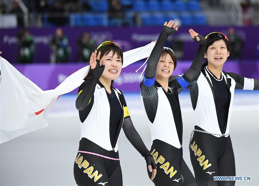 (SP)OLY-SOUTH KOREA-PYEONGCHANG-SPEED SKATING-LADIES' TEAM PURSUIT