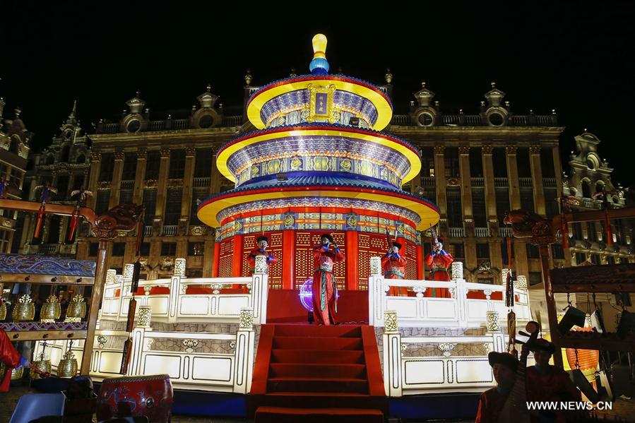 BELGIUM-BRUSSELS-CHINA-LANTERN EXHIBITION