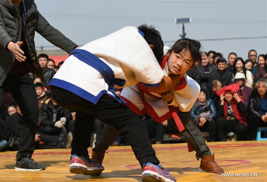 #CHINA-SHANXI-FOLK SPORT-WRESTLING (CN)