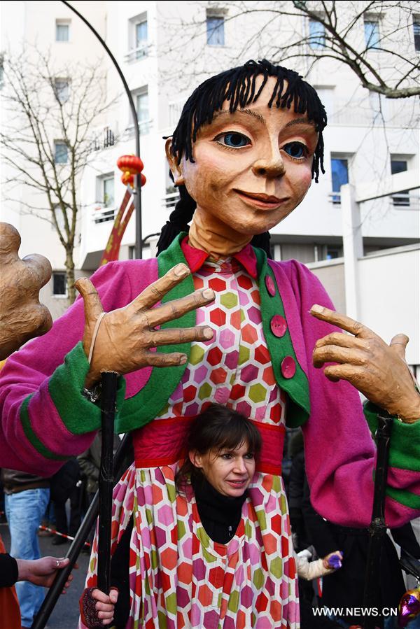 FRANCE-PARIS-CHINESE NEW YEAR-PARADE