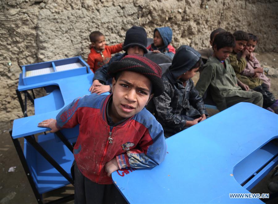 AFGHANISTAN-KABUL-CHINA-AIDS-DISPLACED CAMP