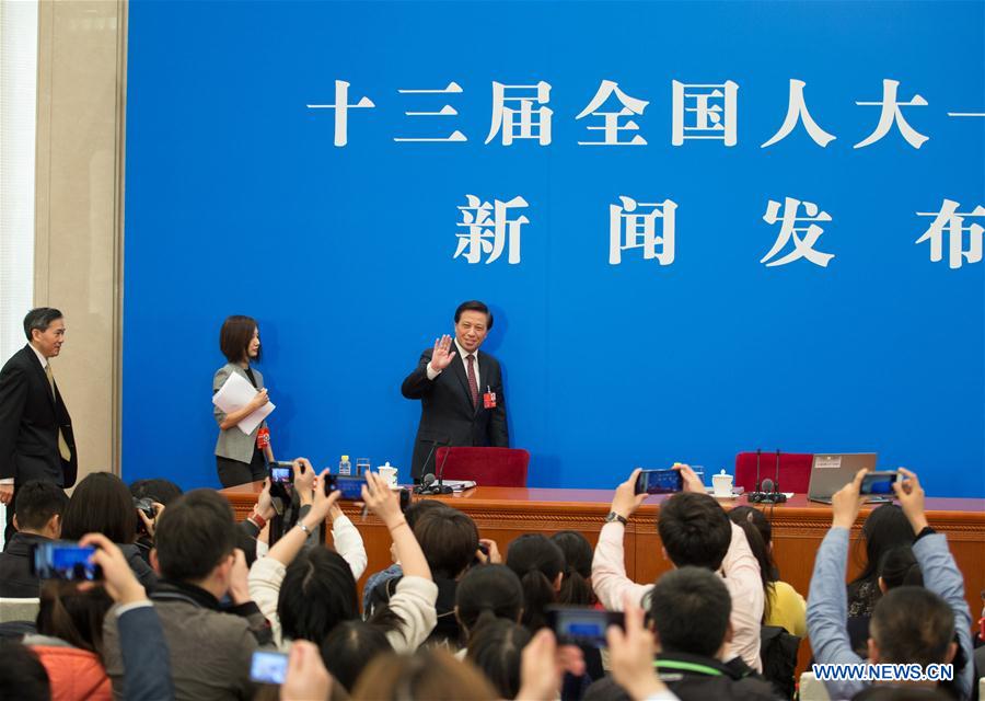 (TWO SESSIONS) CHINA-BEIJING-NPC-PRESS CONFERENCE (CN)