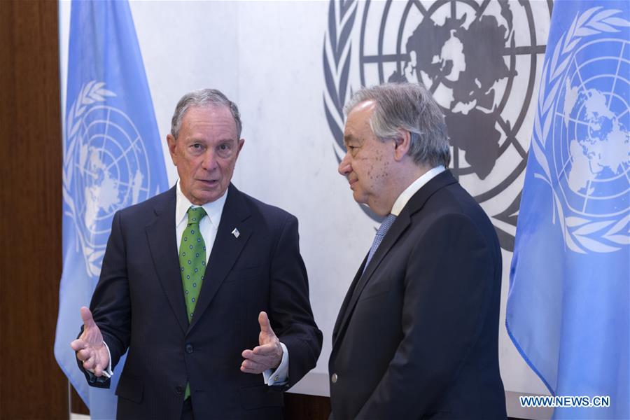 UN-MICHAEL BLOOMBERG-UN ENVOY-CLIMATE ACTION-APPOINTMENT