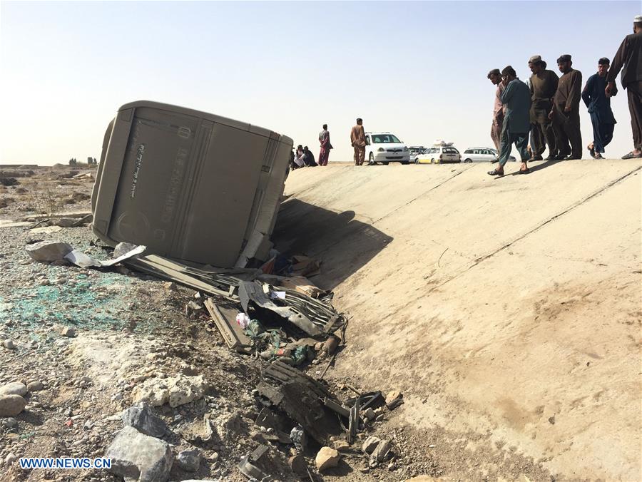 AFGHANISTAN-KANDAHAR-ROAD ACCIDENT