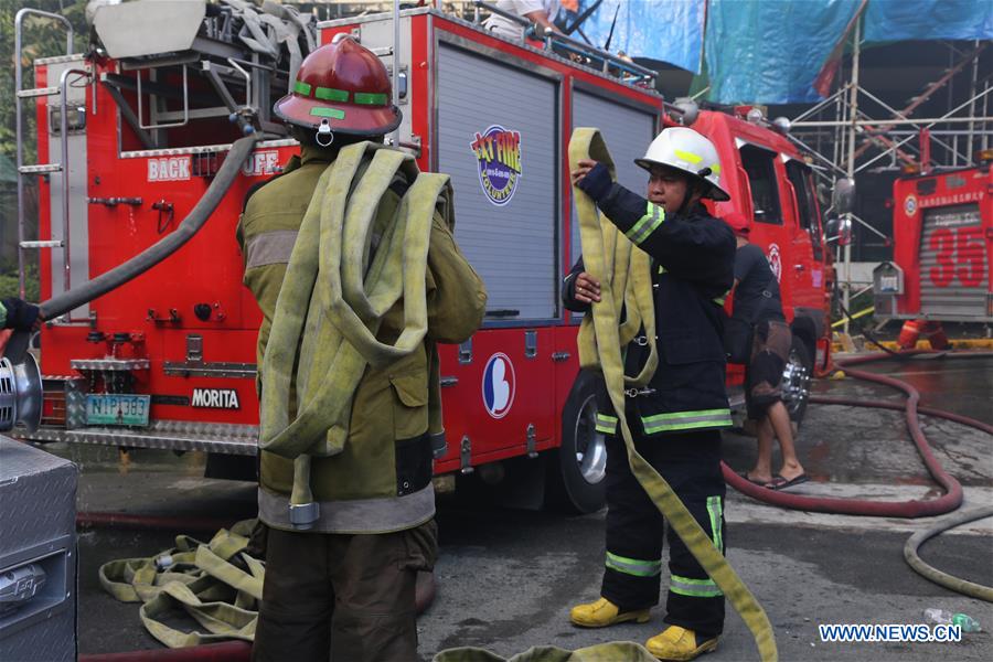 PHILIPPINES-MANILA-HOTEL-FIRE