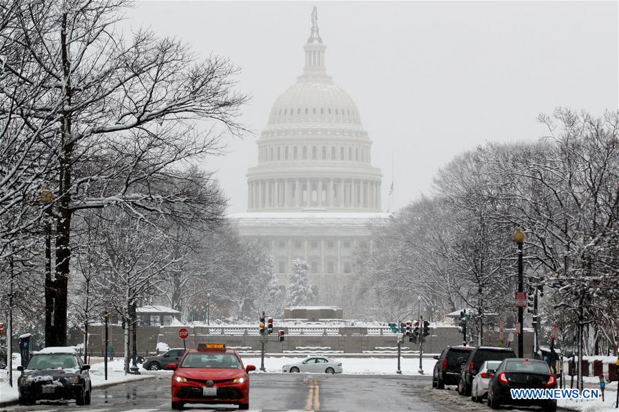 U.S.-WASHINGTON D.C.-SNOWSTORM