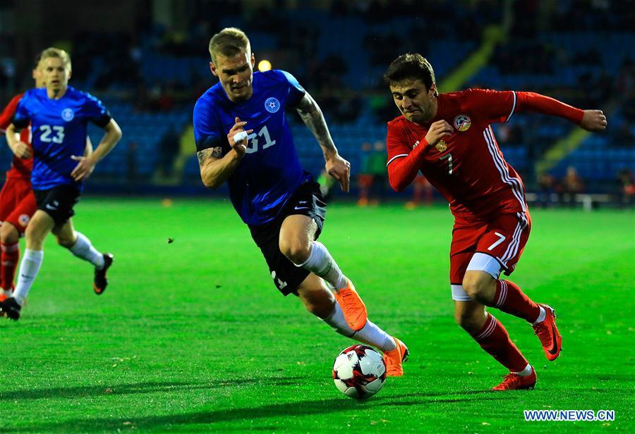 (SP)ARMENIA-YEREVAN-SOCCER-FRIENDLY MATCH-ARM VS EST 