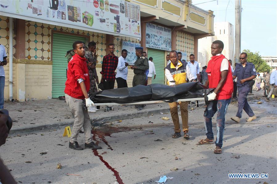 SOMALIA-MOGADISHU-CAR BOMB EXPLOSION