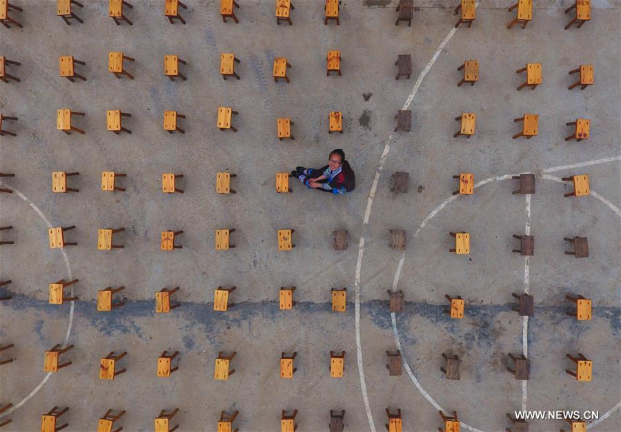 CHINA-GUANGXI-POVERTY ALLEVIATION-STOOLS (CN)