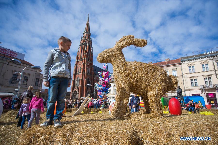 CROATIA-OSIJEK-EASTER NEST