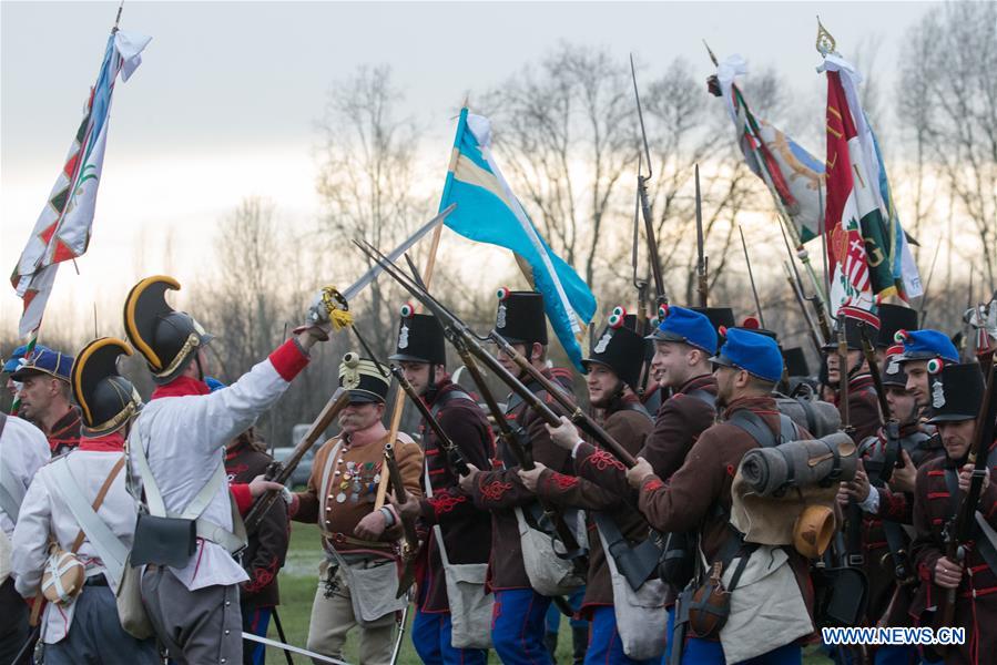 HUNGARY-TAPIOBICSKE-HISTORIC BATTLE-RE-ENACTMENT