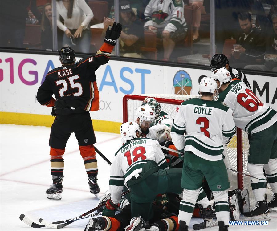 (SP)U.S.-ANAHEIM-ICE HOCKEY-NHL