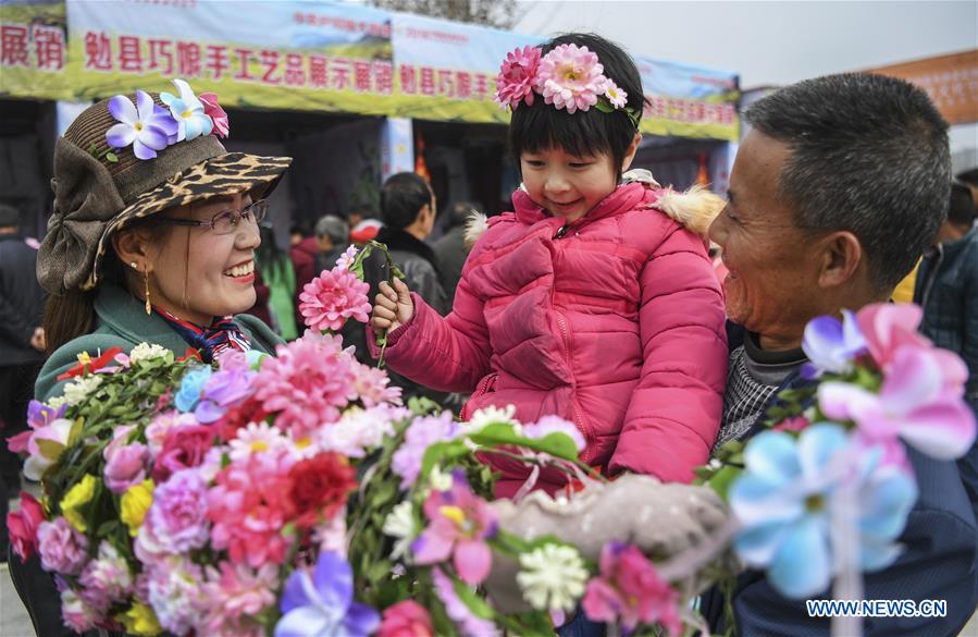 CHINA-SHAANXI-HANZHONG-FLOWER ECONOMY (CN)