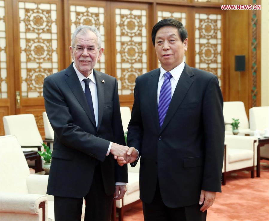 CHINA-BEIJING-LI ZHANSHU-AUSTRIAN PRESIDENT-MEETING (CN)