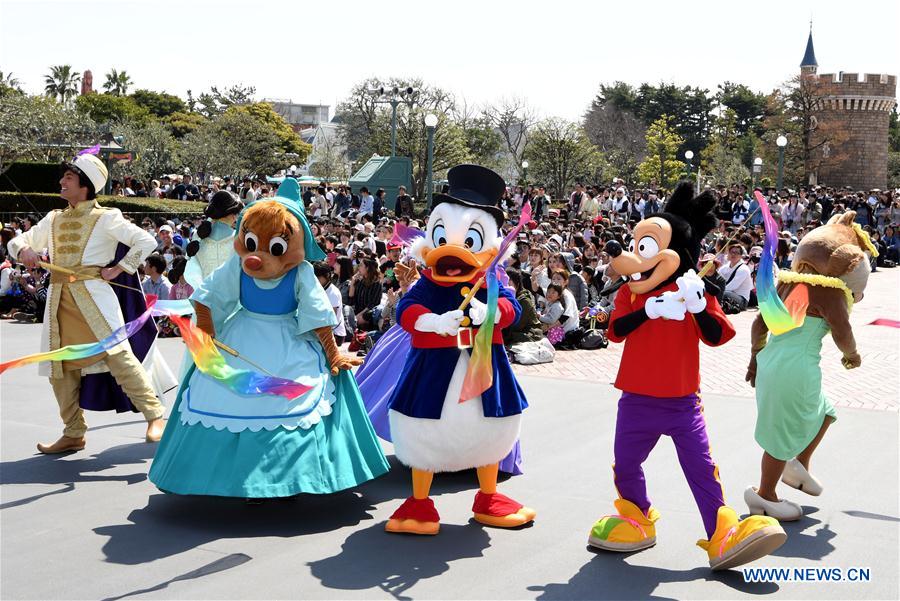 JAPAN-TOKYO DISNEY-35TH ANNIVERSARY-REHEARSAL