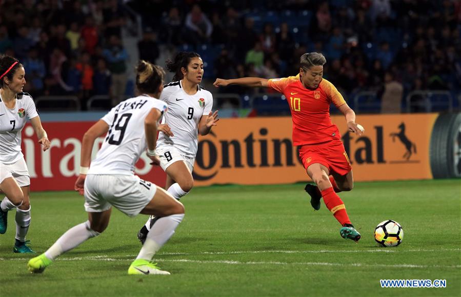 (SP)JORDAN-AMMAN-2018 AFC WOMEN'S ASIAN CUP-CHN VS JOR