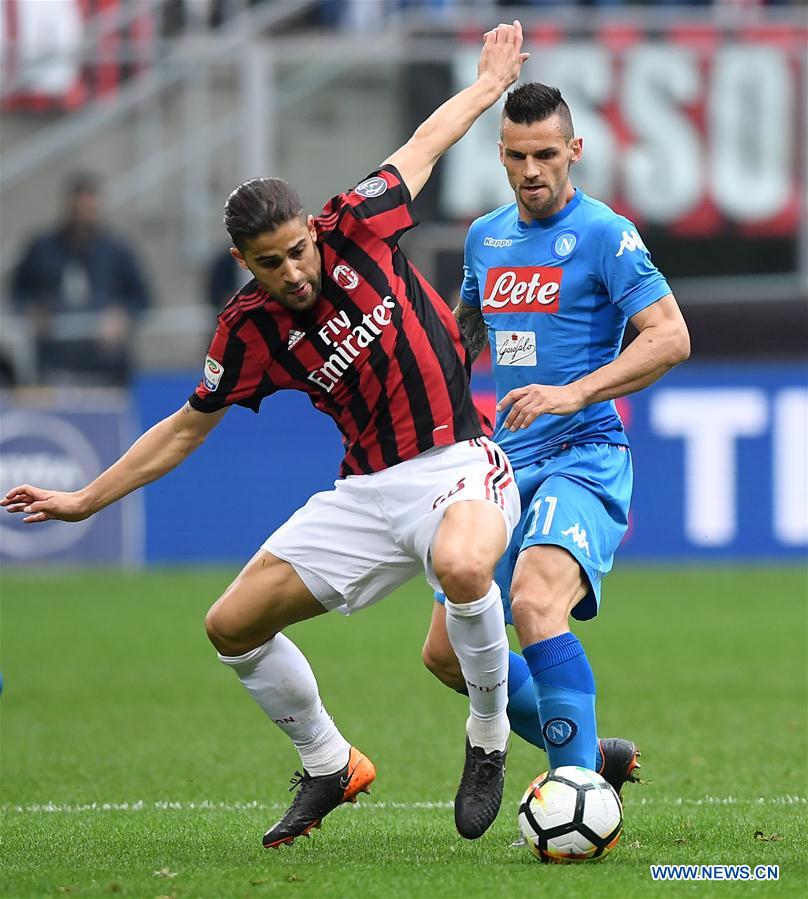 (SP)ITALY-MILAN-SERIE A-AC MILAN VS NAPOLI