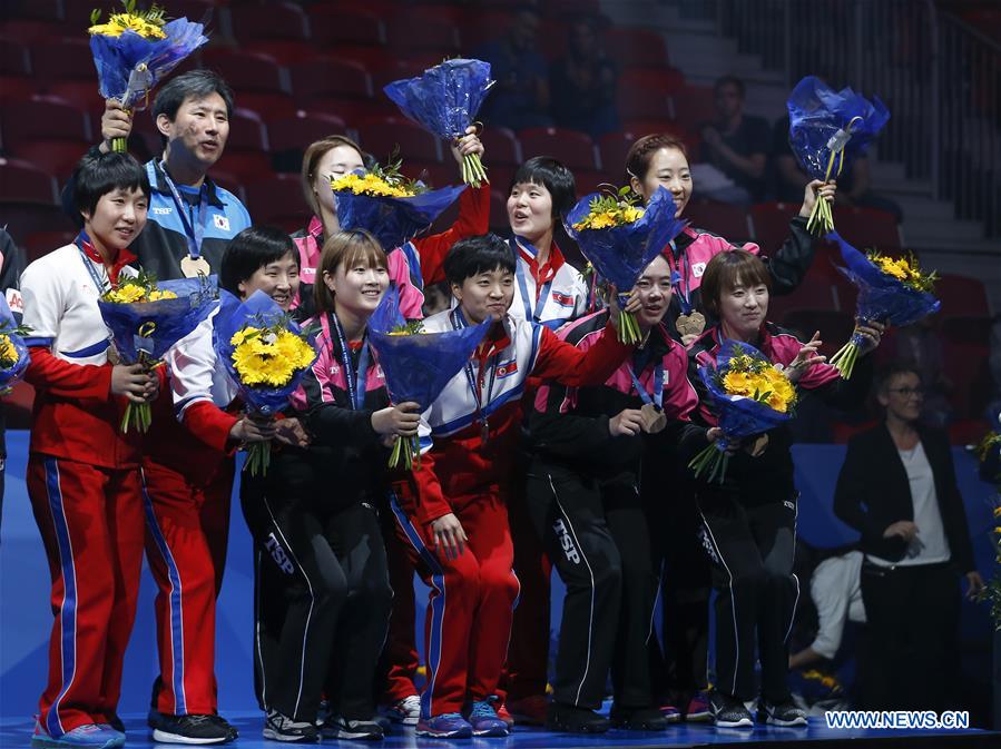 (SP)SWEDEN-HALMSTAD-ITTF WORLD TEAM CHAMPIONSHIPS 2018-WOMEN-FINAL