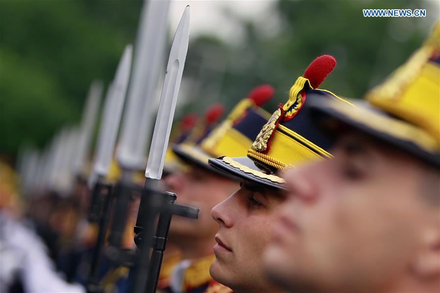 ROMANIA-BUCHAREST-VICTORY DAY-CEREMONY