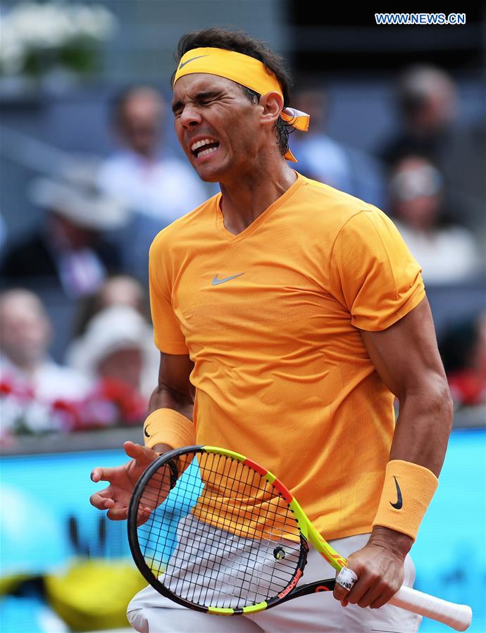 (SP)SPAIN-MADRID-TENNIS-MADRID OPEN-NADAL VS MONFILS