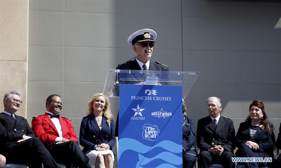 U.S.-LOS ANGELES-WALK OF FAME-"THE LOVE BOAT"