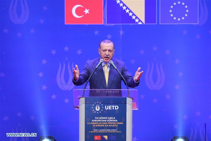 BOSNIA AND HERZEGOVINA-SARAJEVO-TURKEY-PRESIDENT-ELECTION RALLY