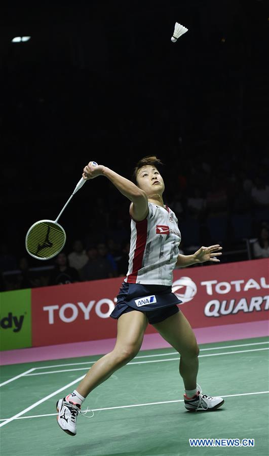 (SP)THAILAND-BANGKOK-BADMINTON-UBER CUP-FINAL