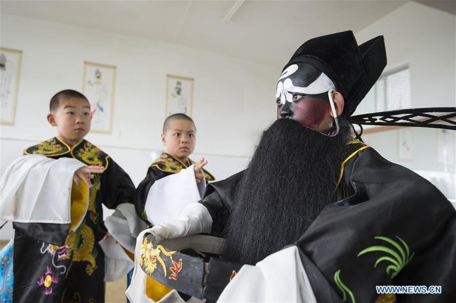 #CHINA-JIANGSU-NANTONG-EDUCATION-PEKING OPERA (CN)