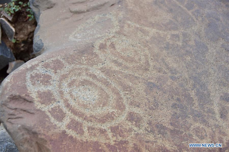 CHINA-QINGHAI-ARCHAEOLOGY-ROCK PAINTING (CN)