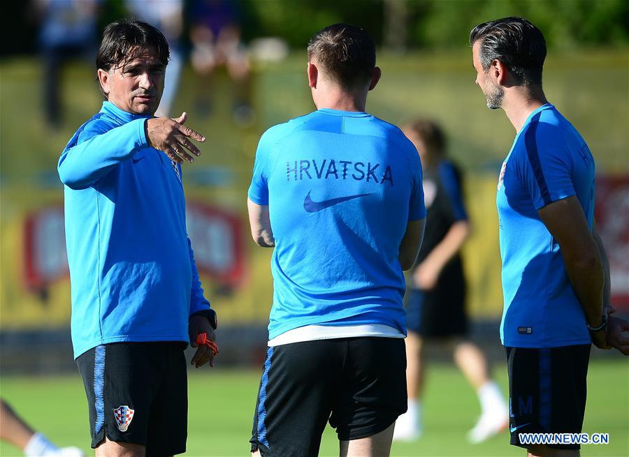 (SP)CROATIA-ROVINJ-SOCCER-WORLD CUP-TRAINING