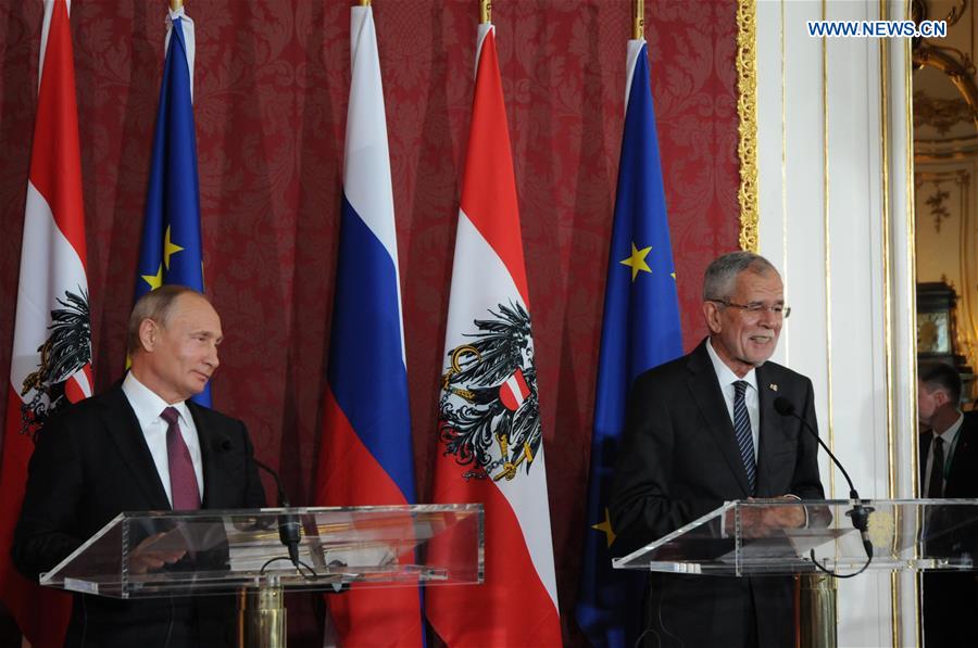 AUSTRIA-VIENNA-RUSSIA-PUTIN-VISIT