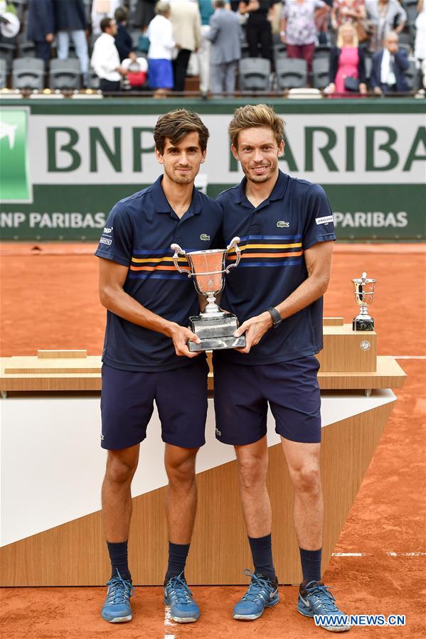 (SP)FRANCE-PARIS-TENNIS-FRENCH OPEN-MEN'S DOUBLES FINAL