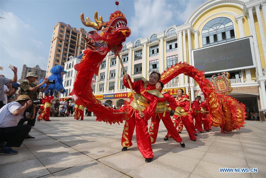 #CHINA-JIANGXI-SHANGYOU-DRAGON BOAT FESTIVAL-PERFORMANCE (CN*)