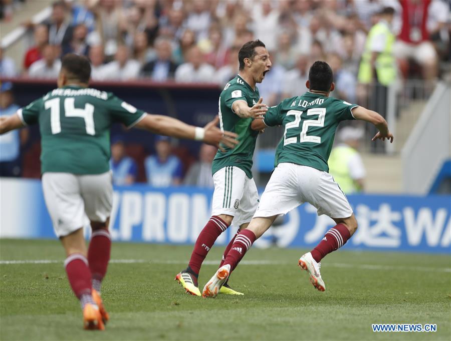 (SP)RUSSIA-MOSCOW-2018 WORLD CUP-GROUP F-GERMANY VS MEXICO