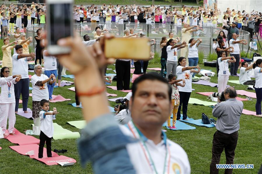 UN-NEW YORK-INTERNATIONAL DAY OF YOGA